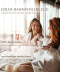 Excellence Natürlicher Topper mit edlem Baumwollbezug und weicher Oberfläche für ein angenehmes und natürliches Schlafgefühl.