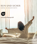 Schadstoffgeprüftes Kissen mit OEKO-TEX® Zertifizierung für ein sicheres Schlafgefühl