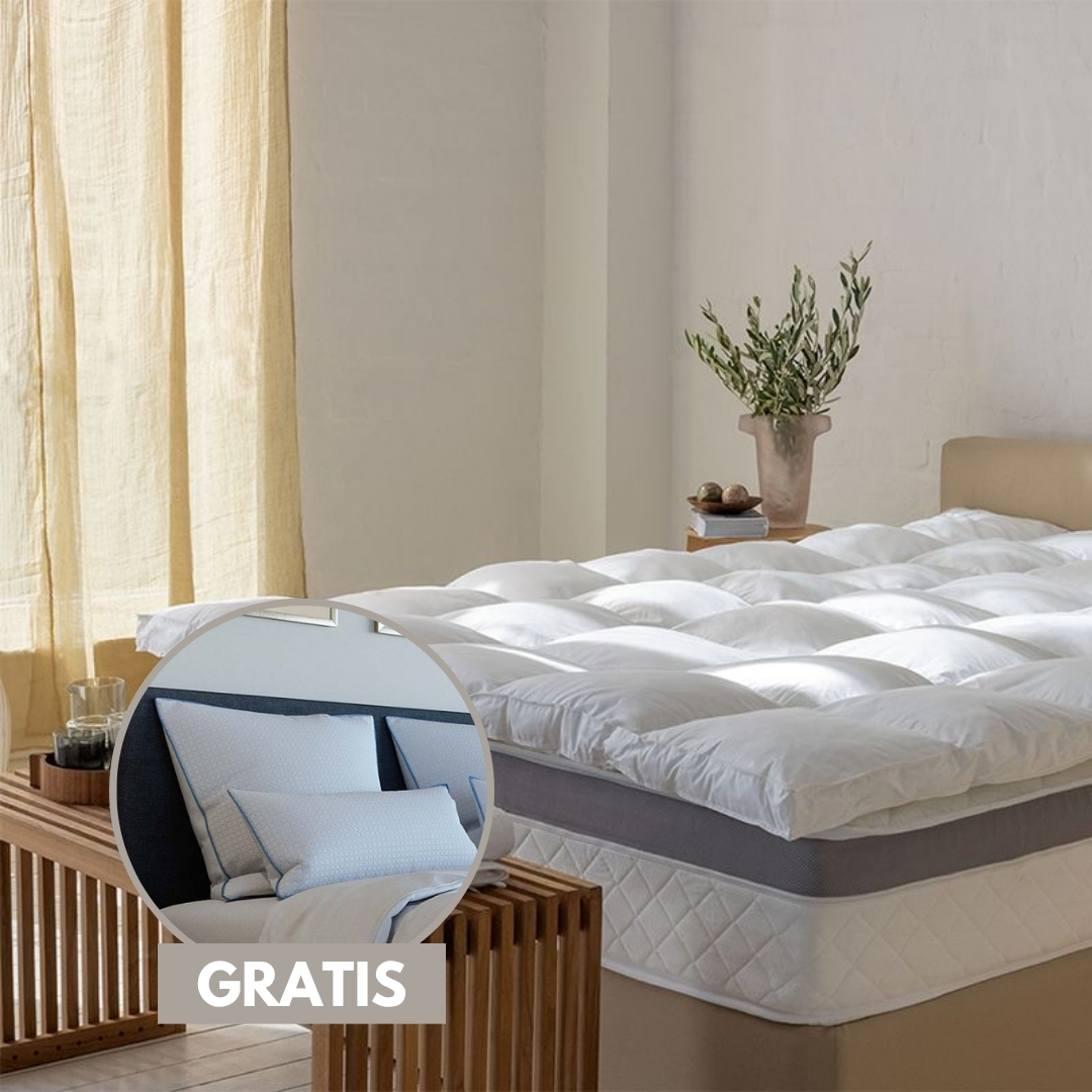 Sommerdaunendecke und 3 Kammer Kopfkissen